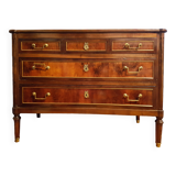 Chest of drawers louis XVI mahogany