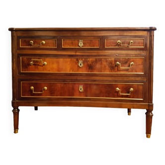 Chest of drawers louis XVI mahogany