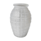 Moulded pressed glass vase