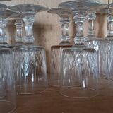 Verre en cristal anciens