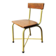 Chaise d'école tubax. vintage 50s