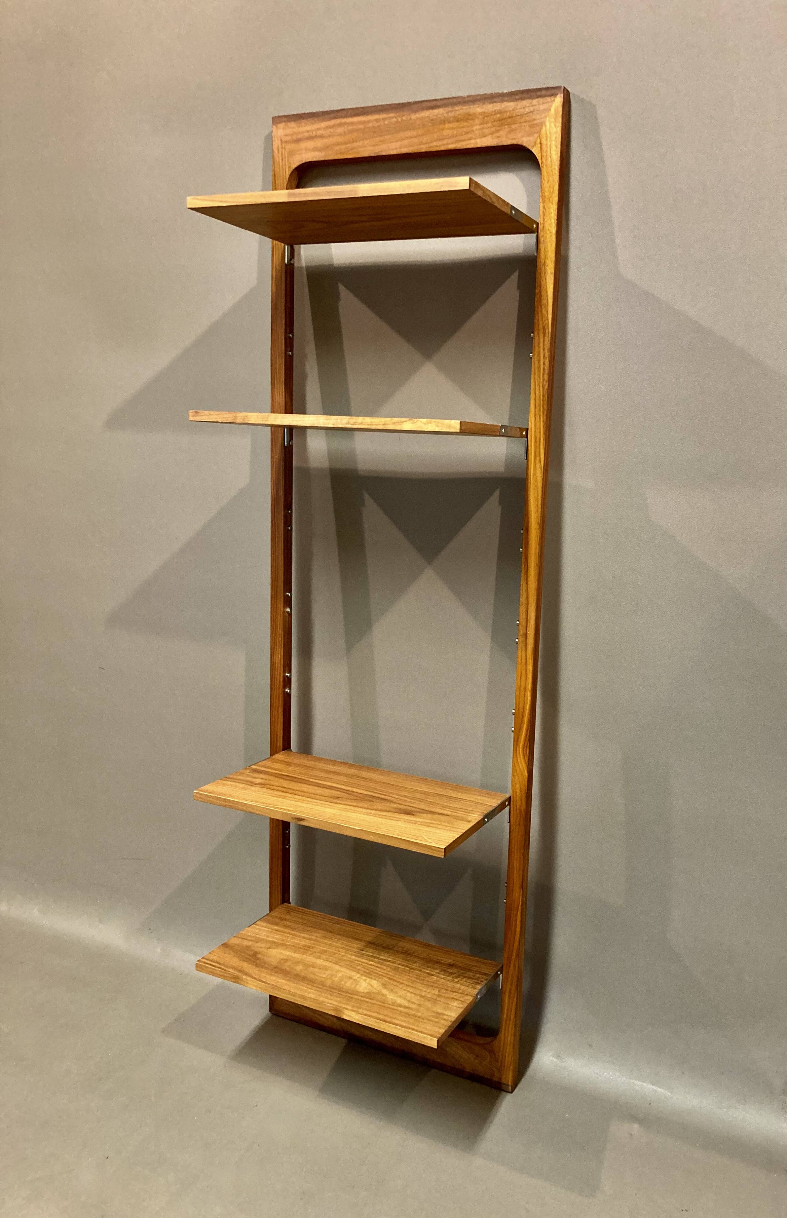 Suite de 3 étagères modulables design scandinave 1960