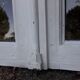 Oak window H96,8xL80,5cm old small tiles