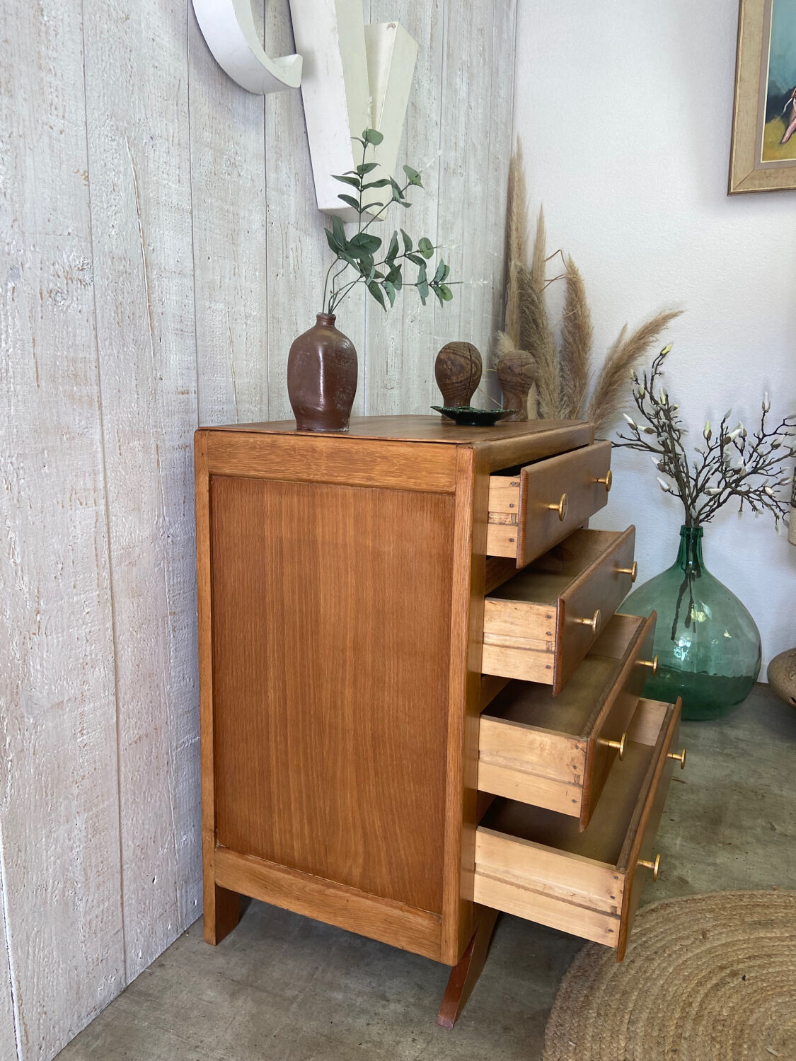 "mustache" chest of drawers