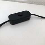 Vintage black projector lamp 1970 - 40 cm