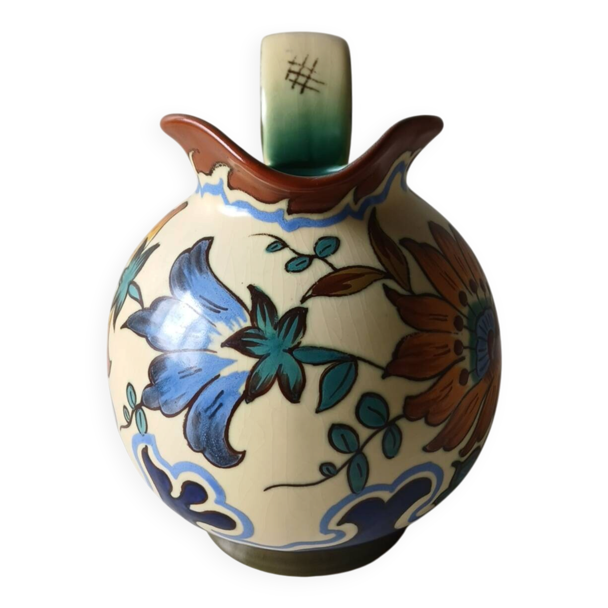 Royal Plazuid Gouda Holland pitcher – Kabor décor – 1950s
