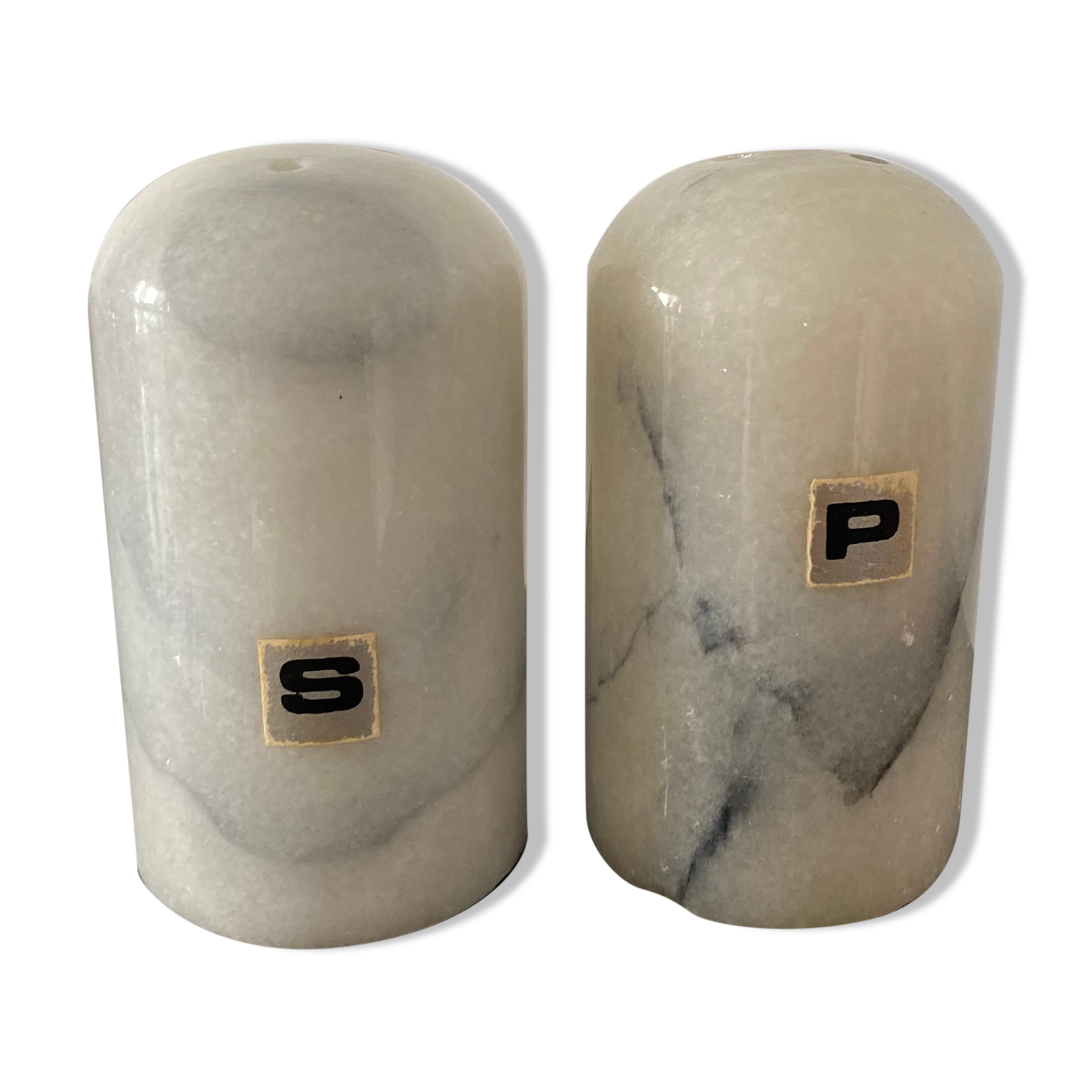 Marble salt and pepper shaker