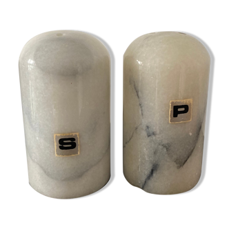 Marble salt and pepper shaker