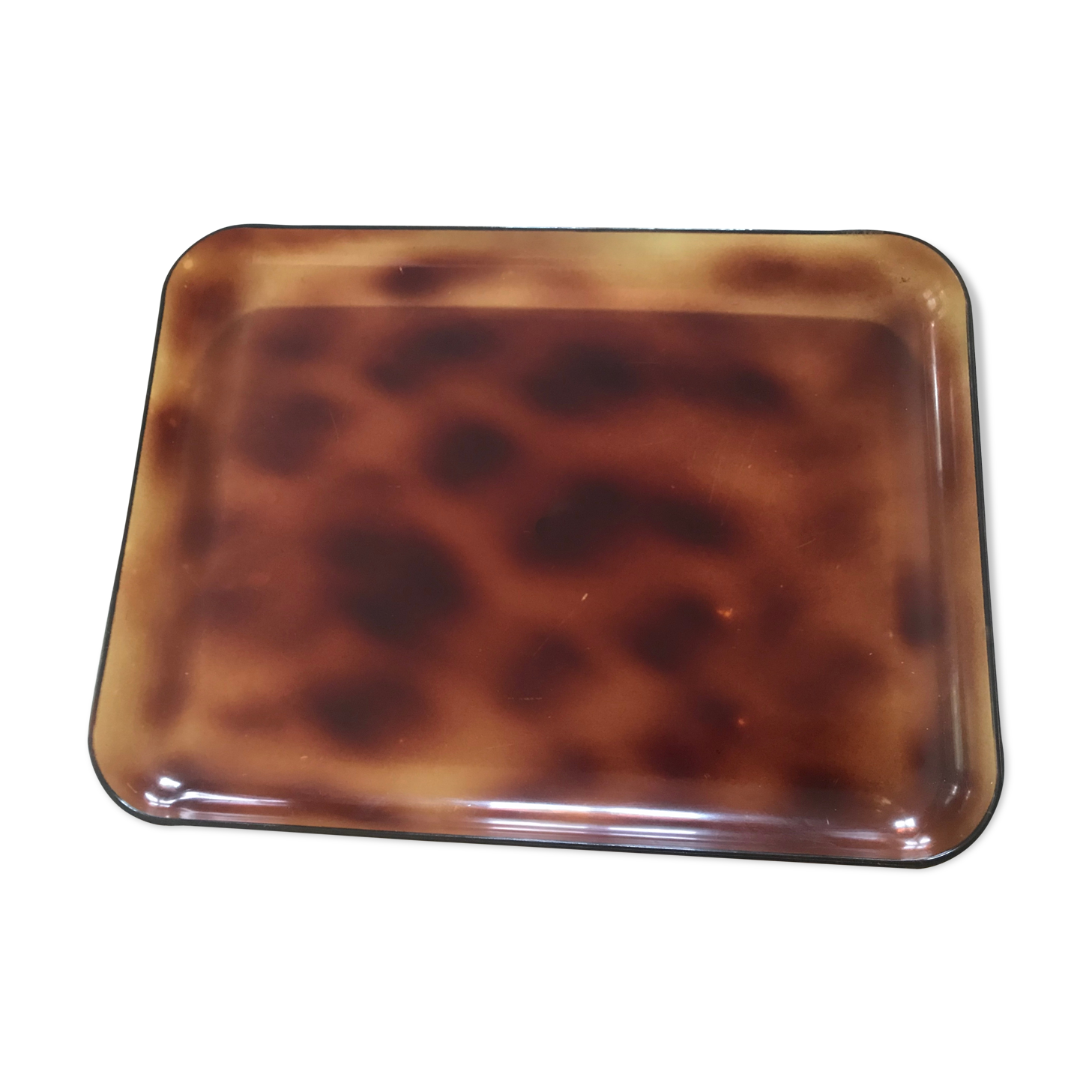 Vintage plexiglas tray