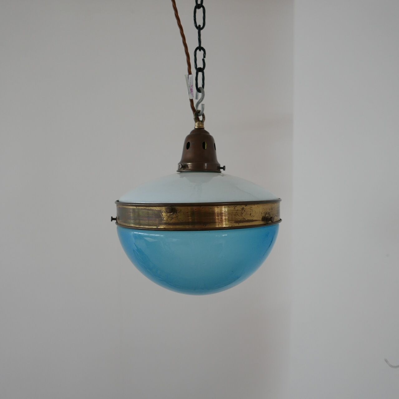 Two tone pendant light