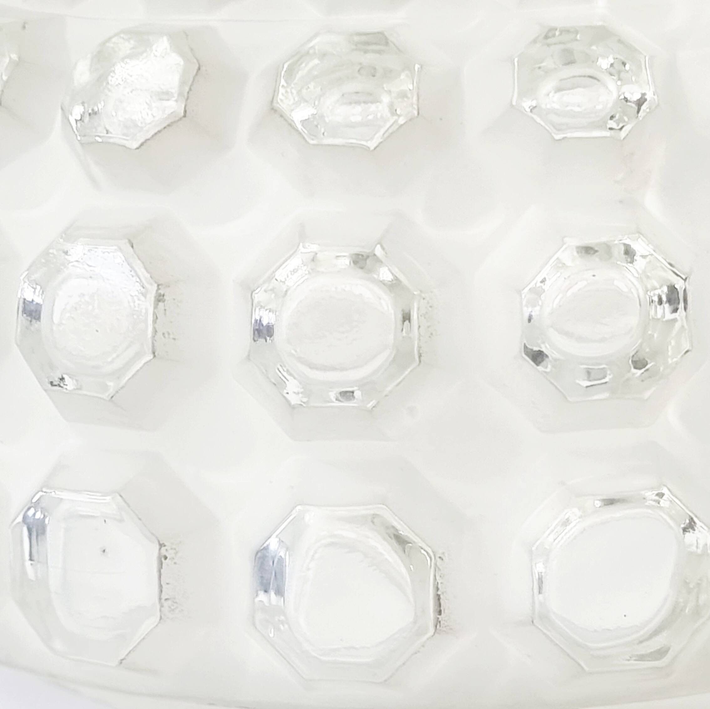 Mid-Century Bubble Glass Flush Mount from Limburg, Germany, 1960s