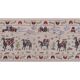 Hand knotted rug, vintage turkish rug 54x193 cm