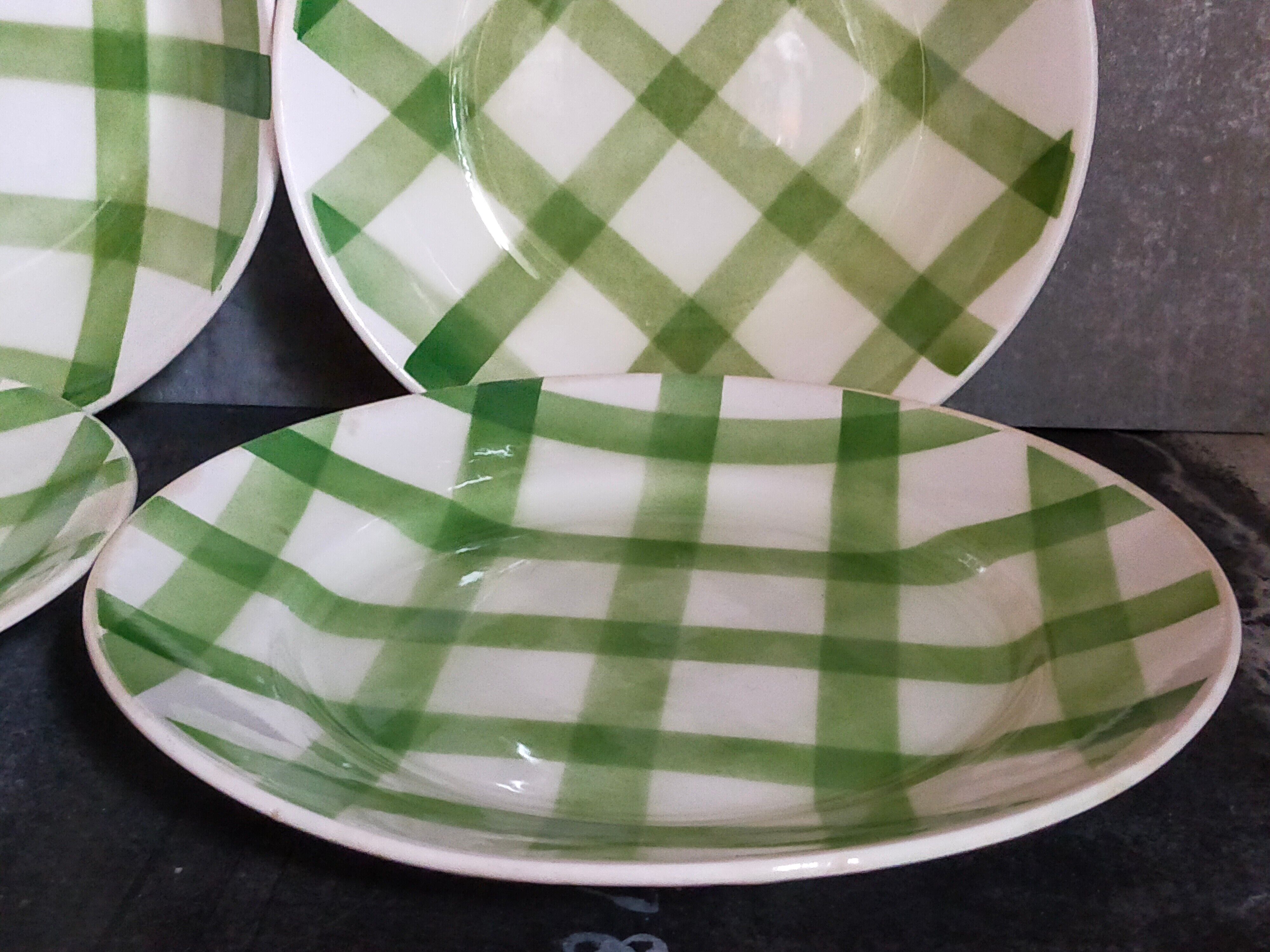Set of plates Moulin des Loups vintage