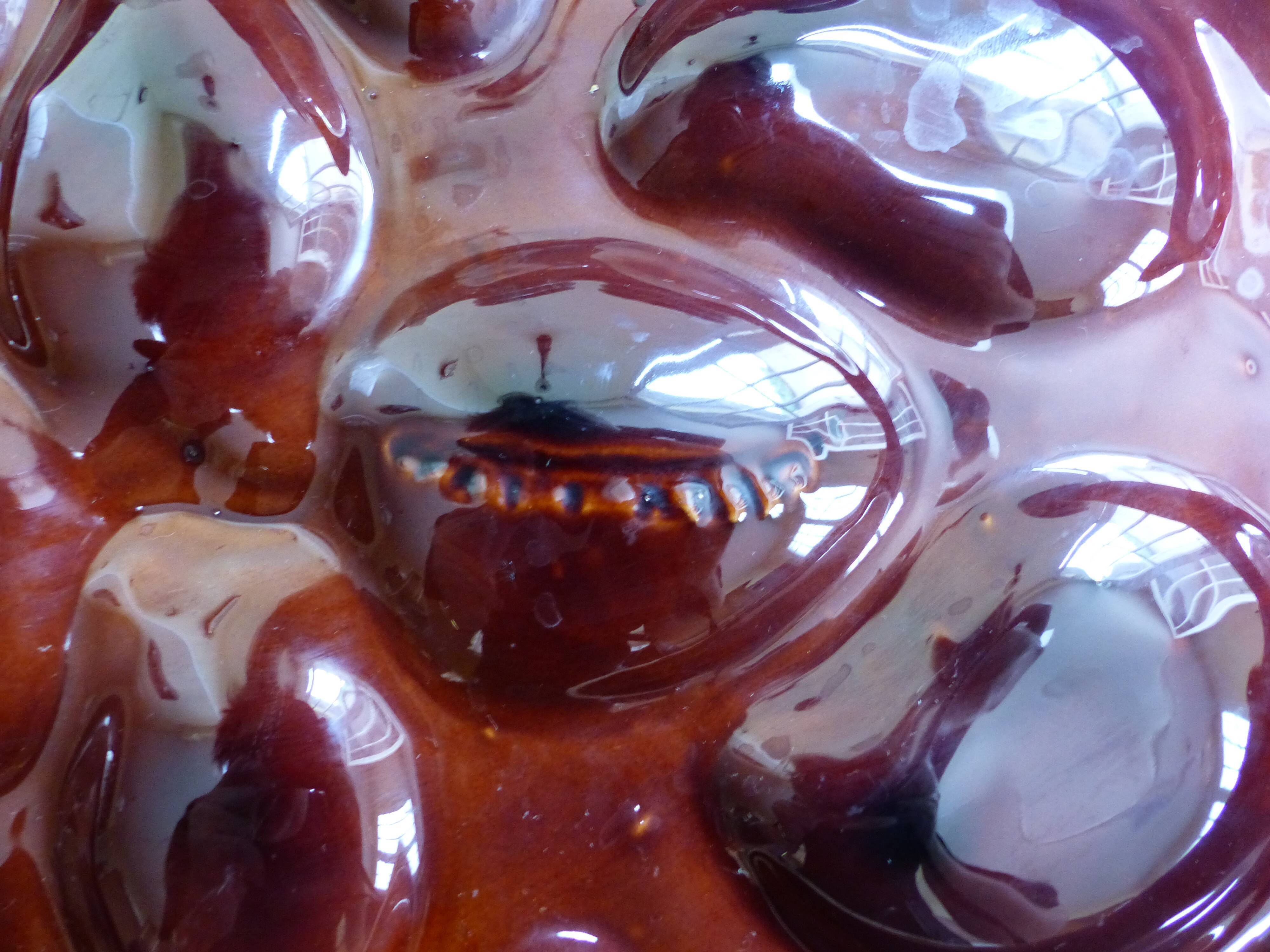 Vallauris Majolica vintage oyster service