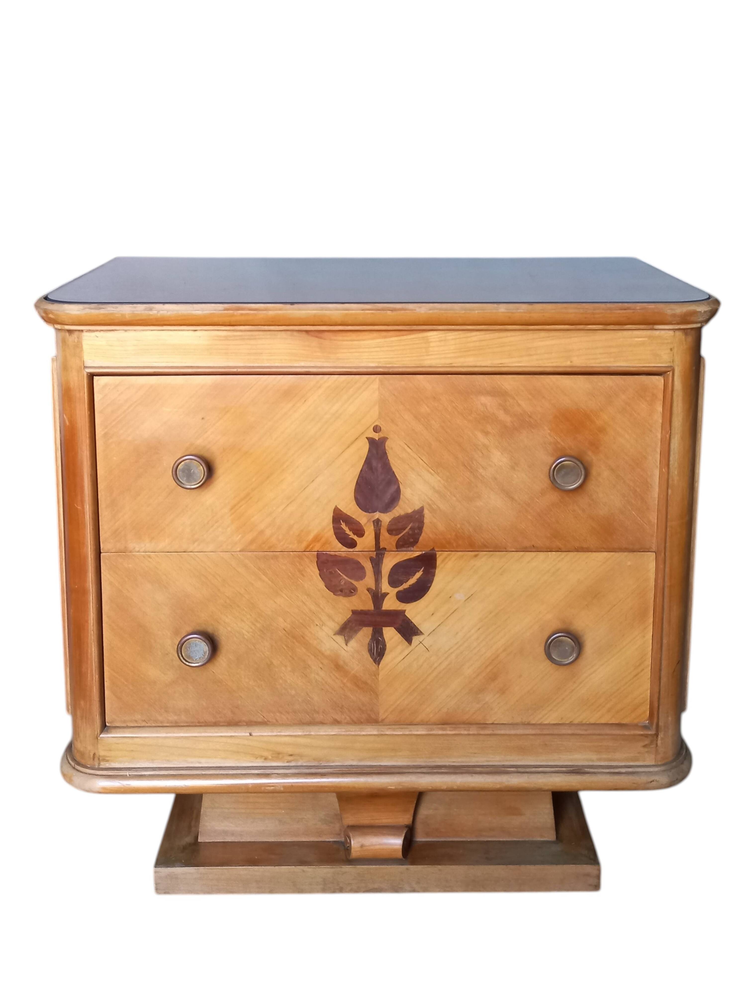 Small Art Deco chest of drawers