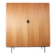 Armoire en teck Cees Braakman série japonaise "KU14" pour Pastoe, 1960