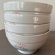 4 bols anciens en porcelaine italienne Cipa