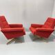 Pair of Vintage Swivel Armchairs from Up Zavody, 1970s
