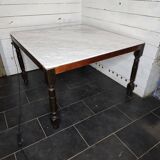 Marble dining table, 120cm × 120cm L×W