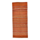 158x390Cm Peach & Red Handmade Kilim Rug