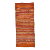 158x390Cm Peach & Red Handmade Kilim Rug