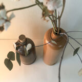 Duo of sandstone bottles