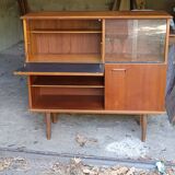 1960s Scandinavian display cabinet