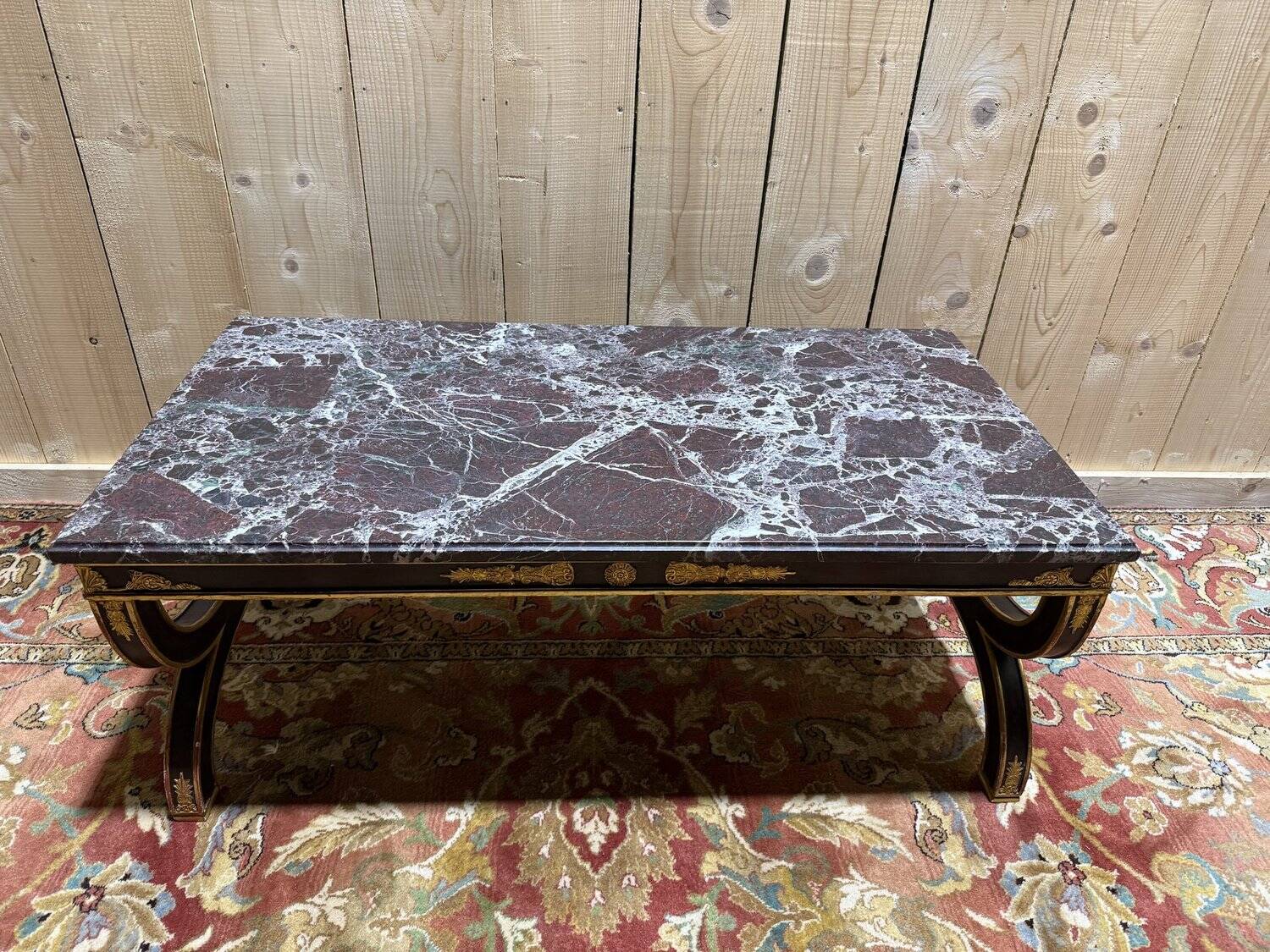 Empire-style coffee table