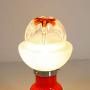 Space Age Italian Glass Table Lamp