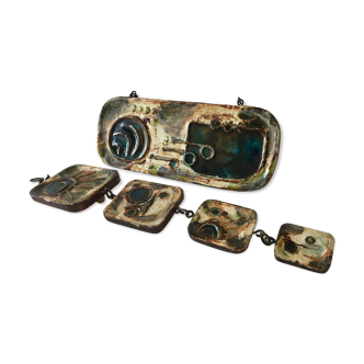 Ceramic plates