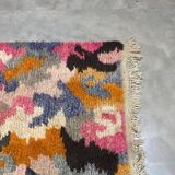 Tapis laine multicolore berbère 195x305cm
