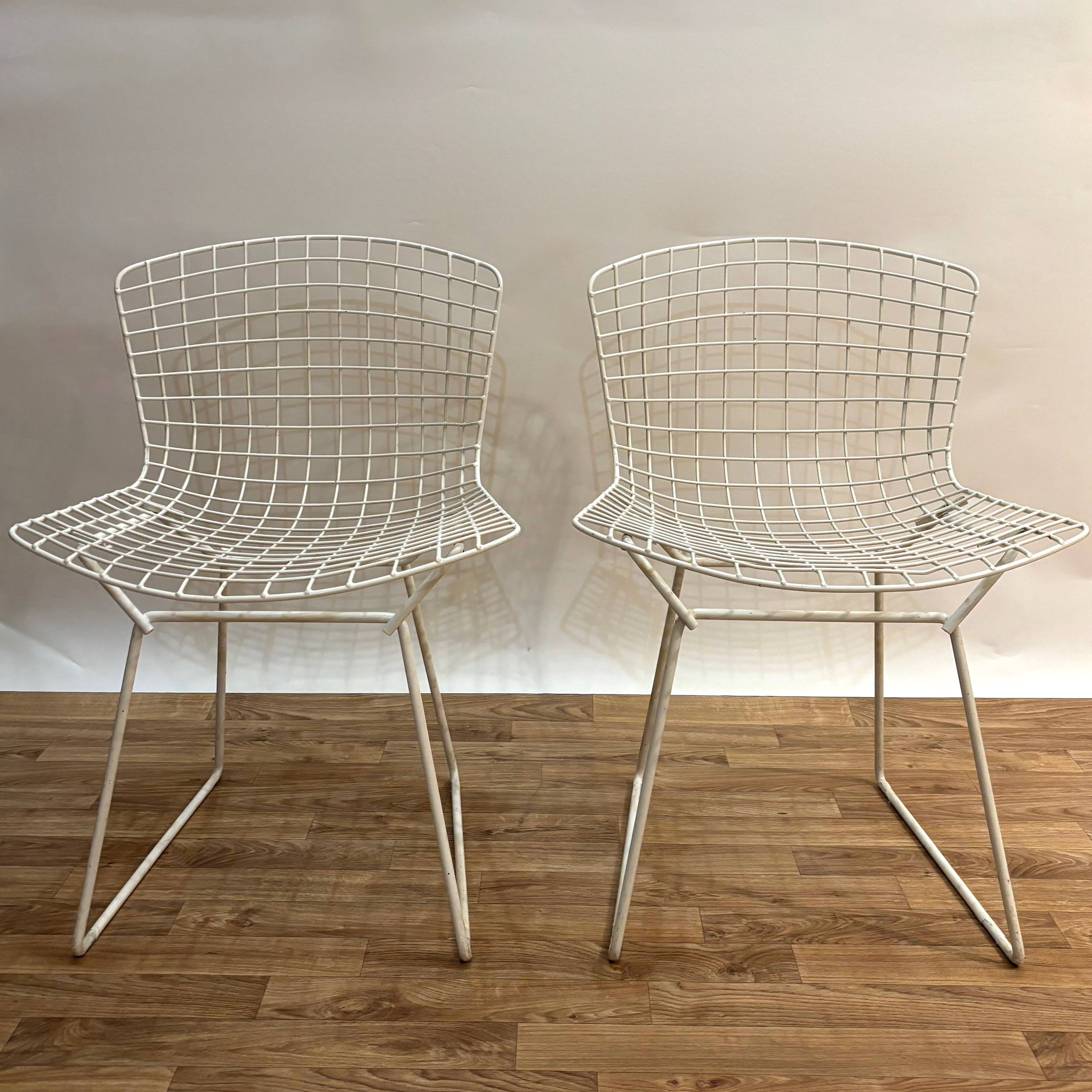 Pair of Harry Bertoia chairs