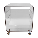 Michel Dumas vinyl cabinet in plexiglass