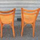 Pair of baumann bistro chairs No.56