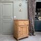 English jam cupboard in solid pine (renovated)