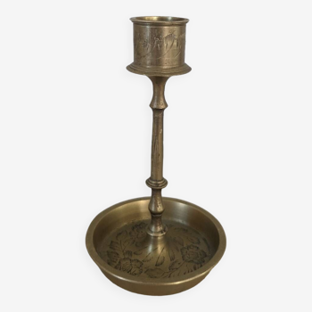 Brass candle holder