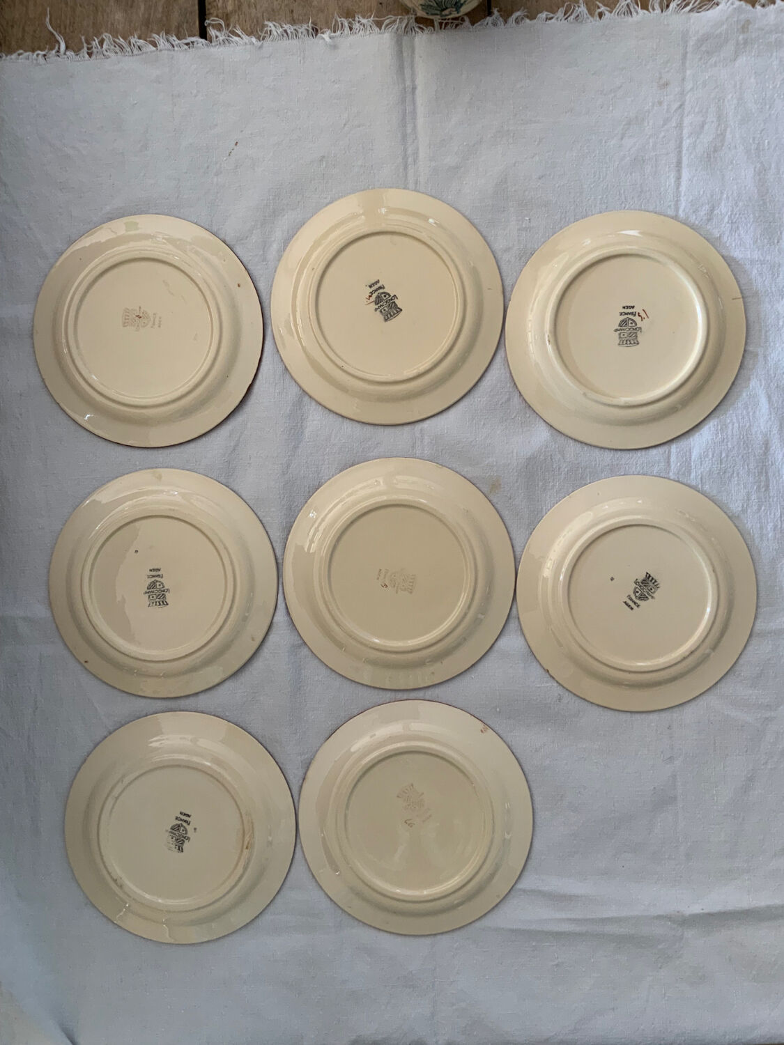 Vintage plates