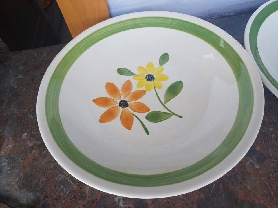 Large vintage Gien St Florentin dish