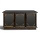 Rochebobois enfilade from the 1980s in a bamboo style.