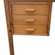 Vintage Pinewood Desk, Freestanding, 1970s Pine, Design, Ate van Apeldoorn