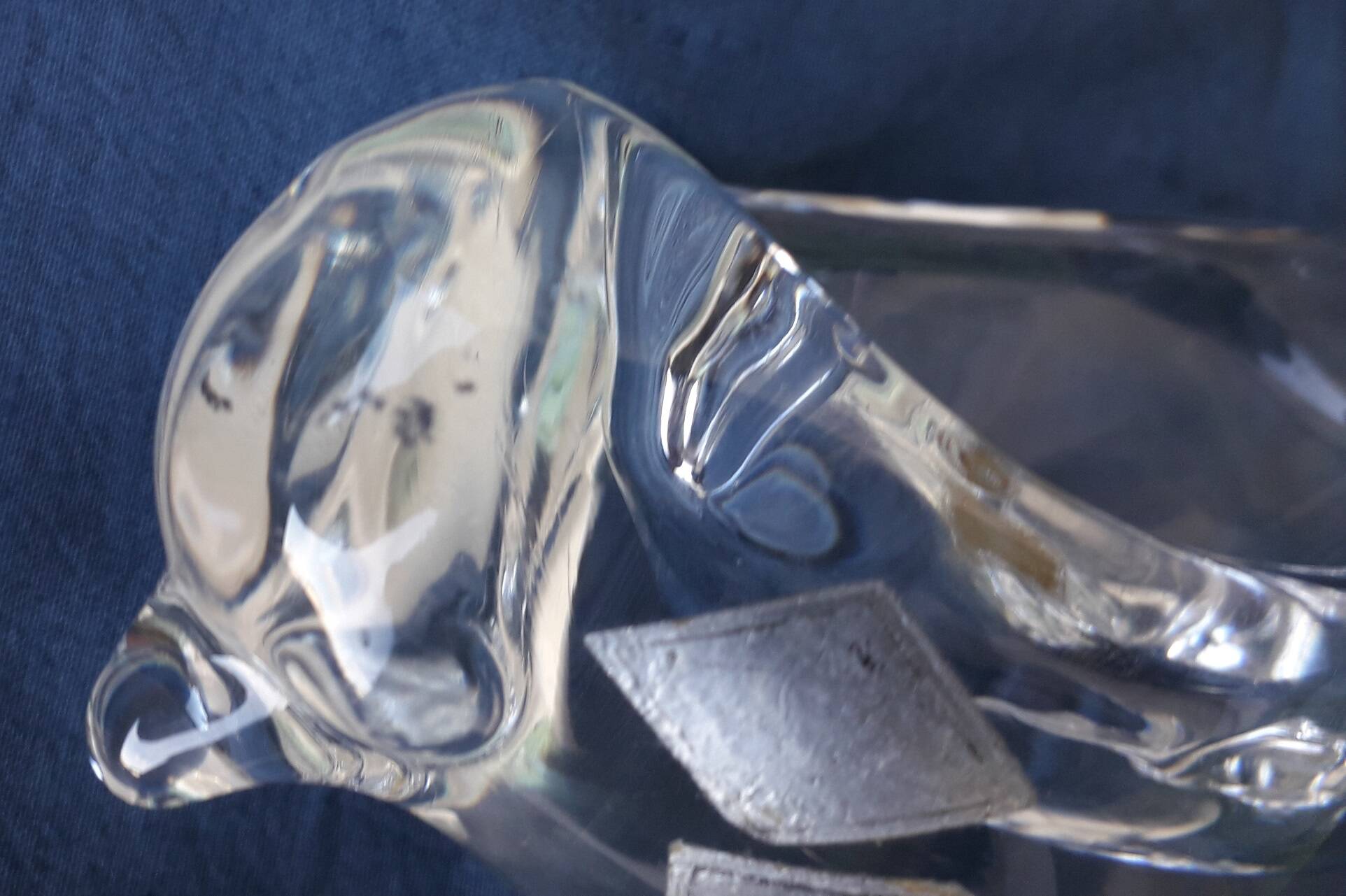 Crystal bird catchall