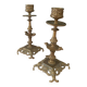 Antique baroque candlesticks