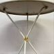 Vintage metal bistro table