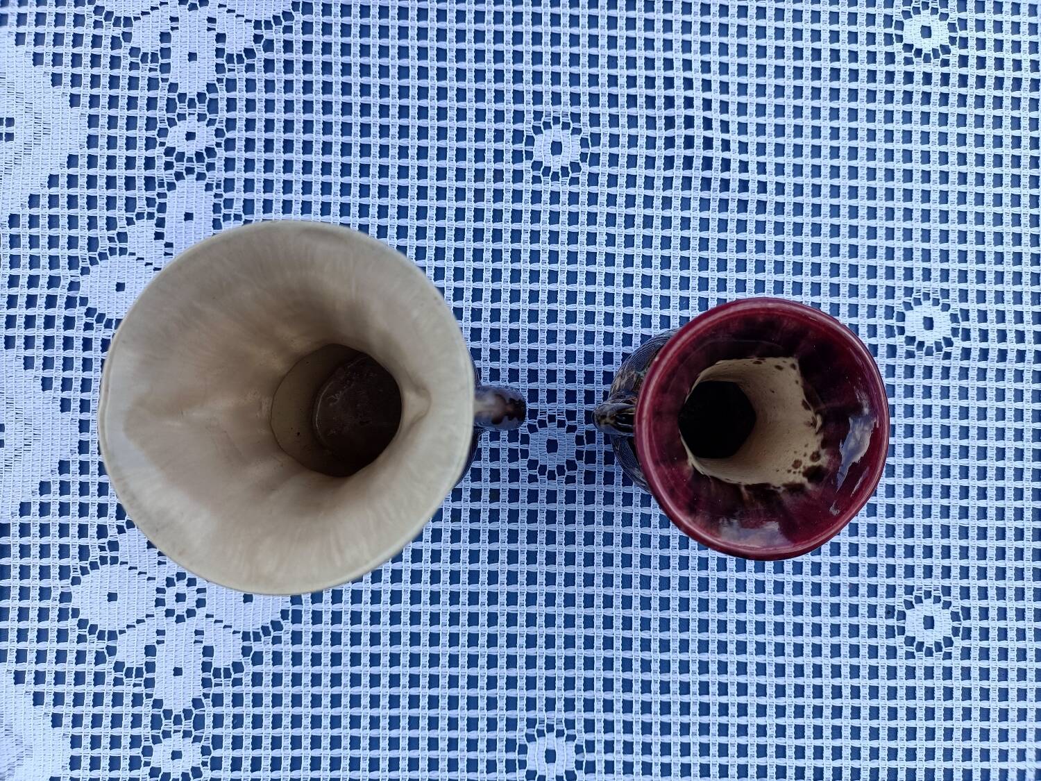 Pots céramiques rétro