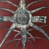 Oil on canvas "The Insect"
