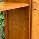 Bamboo cabinet woven and modular pine vintage 1960