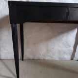 Black art-deco desk
