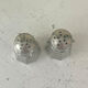 French pewter salt and pepper shakers set Etains du Manoir with origin