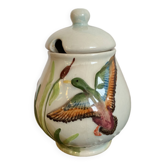 Mustard pot - slip - duck