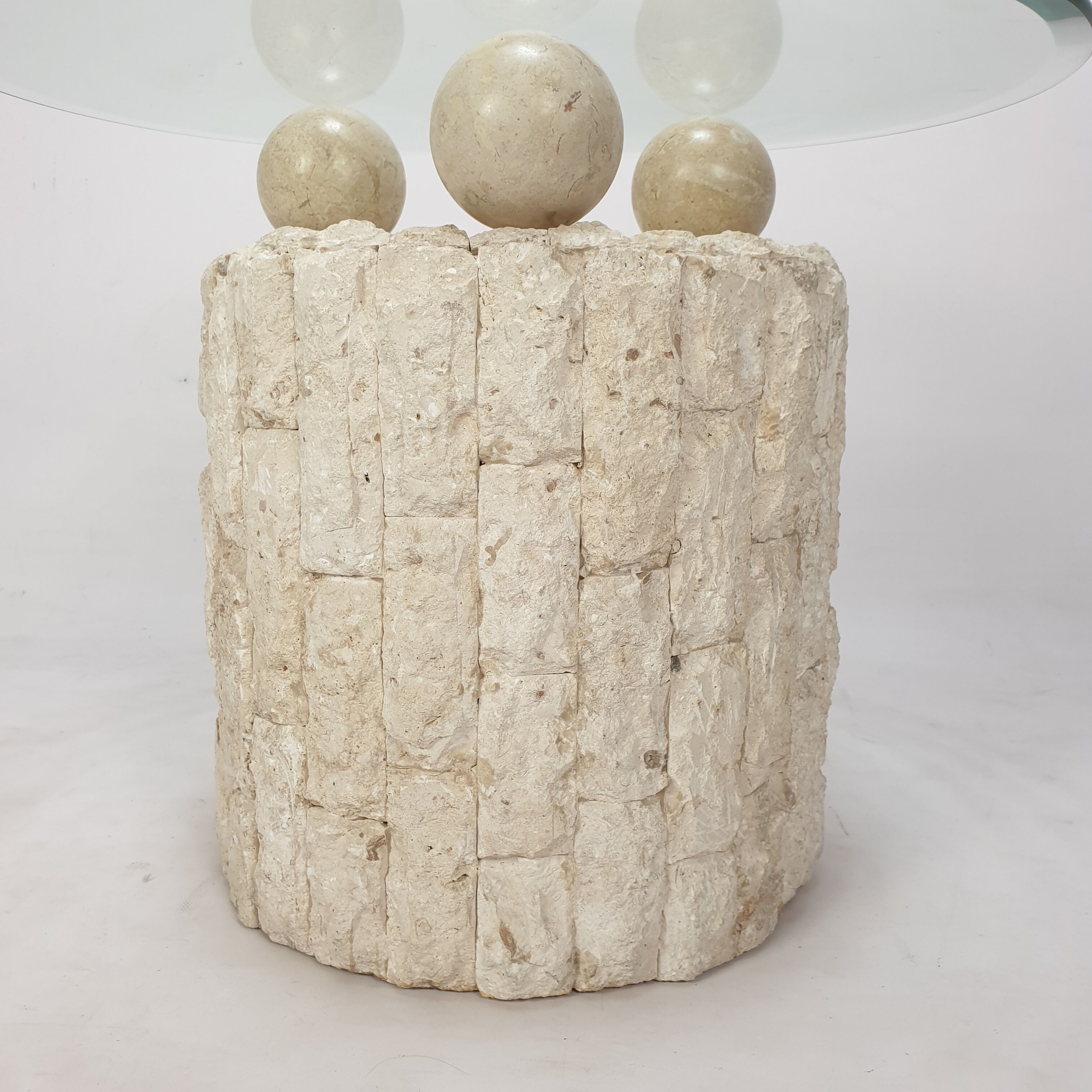 Magnussen Ponte Travertine Coffee Table, 1980s